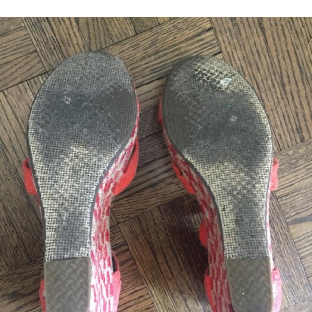 TOMS Platform Espadrille Sandal Sz 7 - Picture 4 of 5